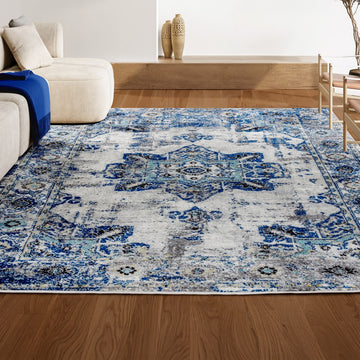 Ashley modern Persian Boho Vintage Medallion Area Rug